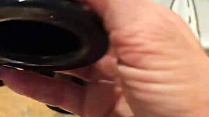 Watch this redhead slut fuck her ass with large sextoy for solo pleasure!