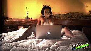 La Webcam Blowjob Pussy Spanish Latina