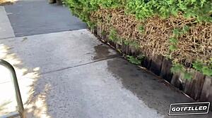 Perfect booty gia derza gets creampie fucking in doggystyle slut action