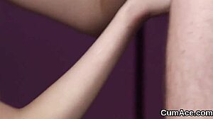 Slutty Stunner Swallows Every Drop of Facial Jism