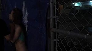 Skinny Teen 18+ Meaty Pussy Rough Outdoor Public Bang-Out Is Anya Olsens