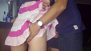 did this 18 year old just cum during kinky pussy rub?