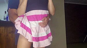 did this 18 year old just cum during kinky pussy rub?