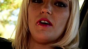 Stefanni Tarrago Gives Blowjob in Car Carpool Sex