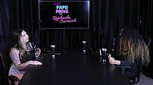 Bisexual Brazilian stripper Morena's wild group sex adventure