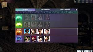 3D visual novel with curvy girls in Lust Academy 33