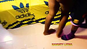 Black Teen Fucks Best Friend's Sister In New Apartment