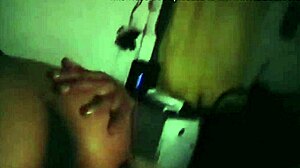 Wife enjoys being fucked and sucking cock in doggystyle handjob masturbation bent over massage