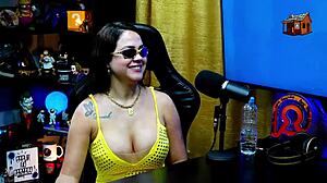 Geisy DK Shows Off Sexy Back Tattoo in Wild Outdoor Scene