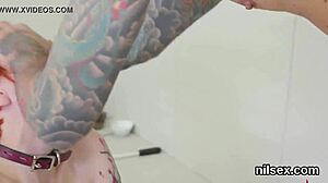 Foxy girl dragged to butt hole asylum for brutal anal therapy. Harsh ass-to-mouth action awaits!