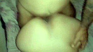 Provocative Teen Bent Over for Interracial Doggystyle Cum Filling