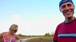 blondie mom sucks and fucks cock in hot heels