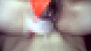 Japanese babe loves erotic fantasies during wild homemade action