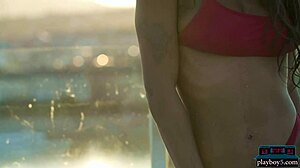 Selene and Mimi show off for Playboy