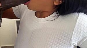 He devoured that huge meat dildo?