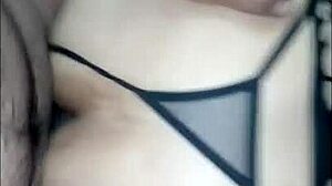 A hot and steamy scene with an anal and vaginal sex with my tenant