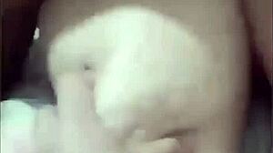 wife cheats with husband's friend, creampie without condom