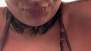 Woman TRAINS in GYM, Gets So WET It FLOWS Down Her Legs