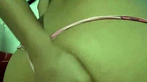 Innocent Young Latina in Pajamas Craves Double Action with Hot Teen Body