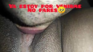 Licking Ass and Vagina of My Ecuadorian Wife in Doggy Position