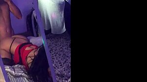 Asian Slut In Beautiful Lingerie Screams From A Big Cock Like A Hungry