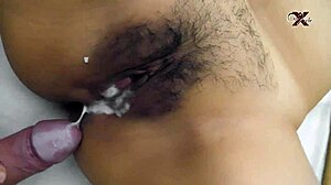 Hardcore Latina babe gets her ass fucked in public