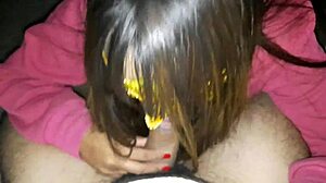 Amateur Takes Hot Creampie On Sofa With Big Cock.