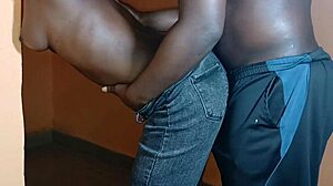 Sexy teen vendor fucked by monster cock quickly.