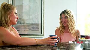 Cougar Rachael Cavalli Sucks Dick with Whitney OC and Johnny Palms