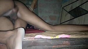 Indian desi step brother-in-law bangs sister-in-law in dorm