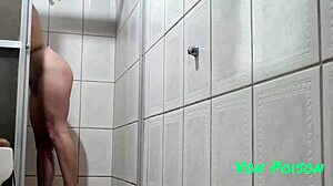 Big cock husband surprises me in the shower