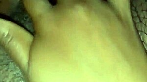 dirty slutty maid pees indoor