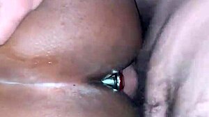 Wife Enjoys Plug Play With Big Cock