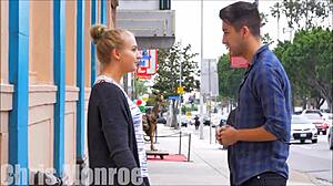 Girlfriend Kisses Friend Passionately Outdoors With Tits And Ass