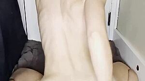 Watch me fuck this k9 dildo deep knott and all p