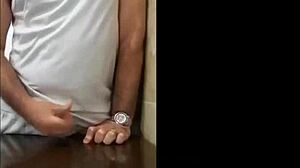 Carvallini Old Man Shoots Big Load!