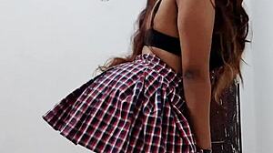 Why Does This Student Dance Sexily in Skirt to Avoid Flunking?