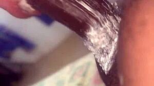 Huge Black Dick Creampies Throat In Sneak Peak