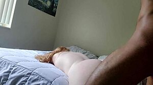 Black guy pounds white ass hard with monster cock