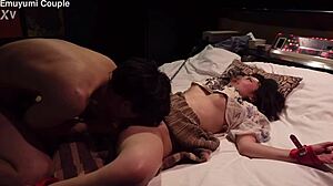 Japanese Beauty Nearly Faints from Intense Cunnilingus Orgasm