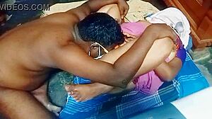 Desi Aunty gets pussy eaten by Tamil boy outdoors 😜