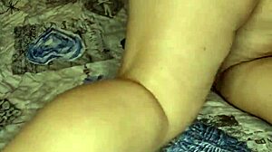 Sexy fat milf strips to show naked pussy and big breasts