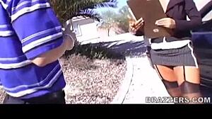 Big tits blonde on blonde action with a big cock