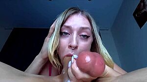 got a throatpie after deepthroating huge dick to the balls