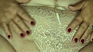 Sexy fat milf strips to show naked pussy and big breasts