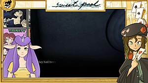 Sweet Pool Yaoi game: Uncensored muscular blonde in action