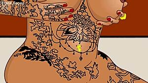 Shemale Baddie Issabelly Seduces Dante with Big Ass in Shoot