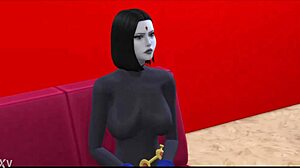 Raven And Starfire In Titan Threesome Babes With Big Asses And Tits!