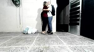 Behind School, Naughty Fingering and Blowjobs Begin