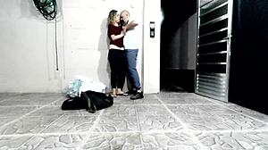 Behind School, Naughty Fingering and Blowjobs Begin